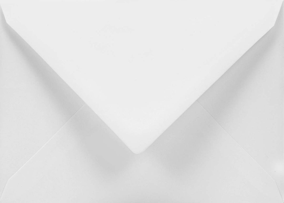 Netuno 100 weisse Briefumschläge DIN C5 162 x 229 mm 120g Aster Smooth White grosse Briefhüllen nass