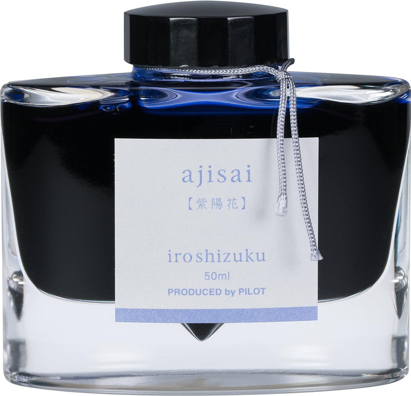 Pilot Iroshizuku 69211 Füllfederhalter-Tinte, Ajisai, Hortensien (Blauviolett), 50 ml Flasche Periwi