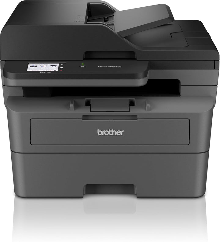 Brother MFC-L2860DW 4-in-1-Multifunktions-Laserdrucker, 34 ppm, Duplexdruck, 6,8 cm Touchscreen-Farb