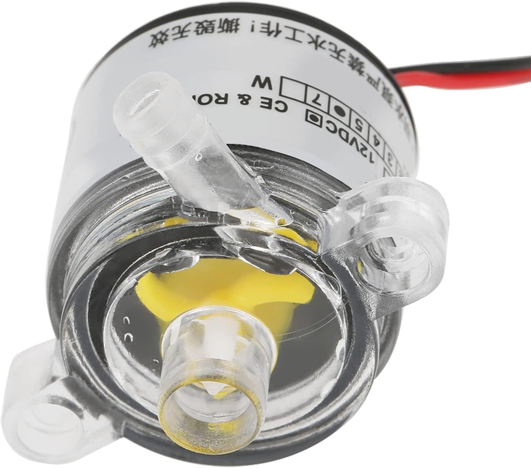 Mini-Wasserpumpe Tauchpumpe 12 V DC Mini-Inline-Wasserpumpe Mikrobürsten 6 W Lebensmittelqualität 2