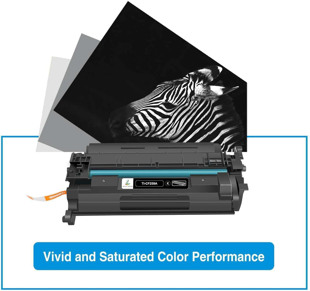 TRUE IMAGE Kompatibel Tonerkartusche als Ersatz für HP 59A CF259A Laserjet Pro M404dn Toner M404dw M