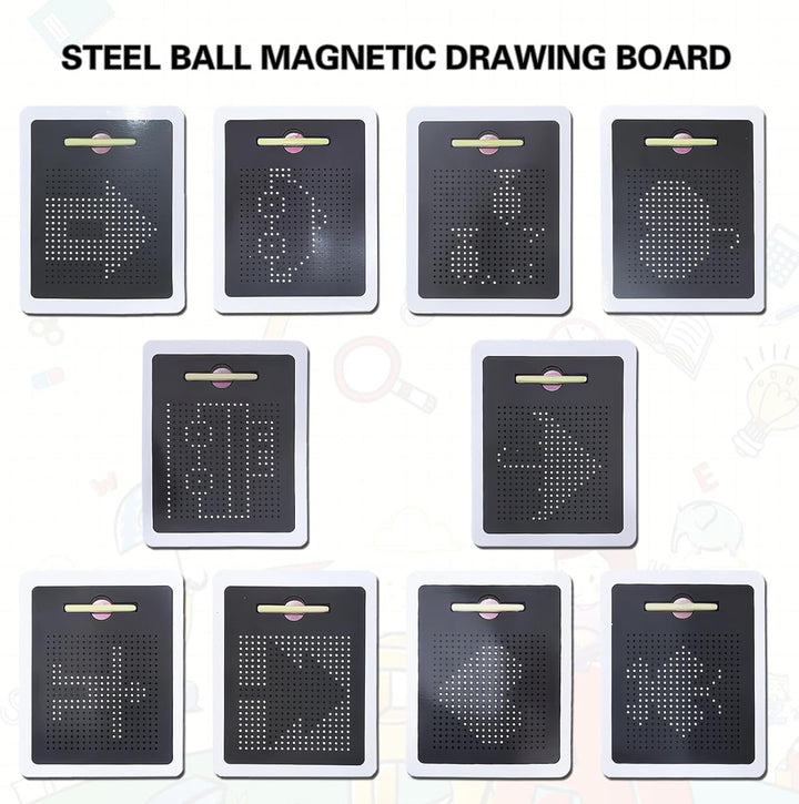 AIVORO 2 Stück Kinder Magnetische Zeichenbretter: Kinderdas Magische Magnetspiel - Kleines Magnetisc