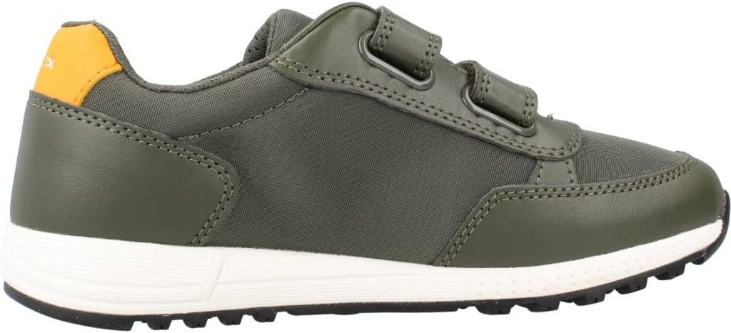 Geox Herren J Alben Boy E Sneaker, Military Orange