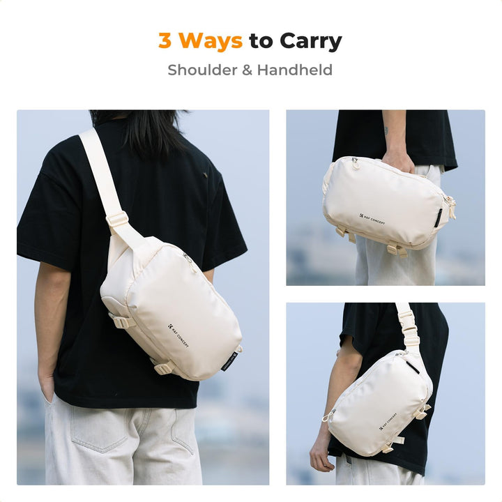 K&F Concept Kamera-Rucksack, Schultertasche, quadratische Tasche, Taschen für Fotografen, Kamera-Rec