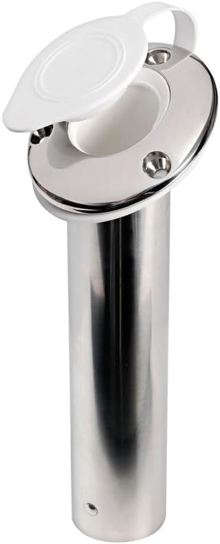 Osculati Angelrutenhalter z.Einbau aus VA-Stahl 42 mm 60°