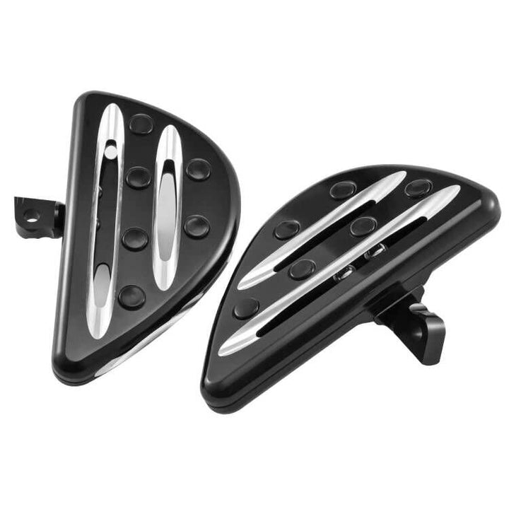 TUINCYN Motorrad CNC Fussrasten Trittbrett für Harley Touring FLH Road King