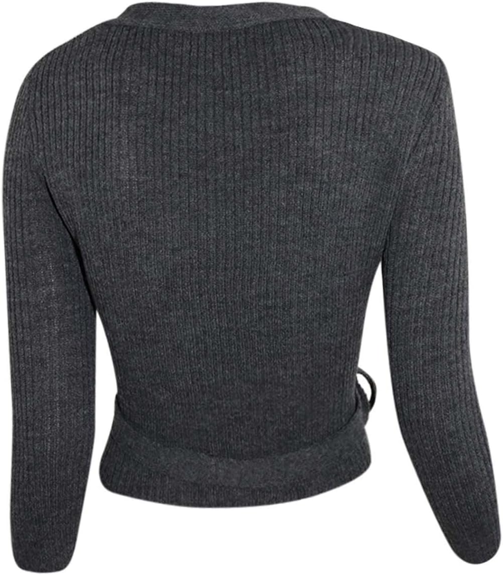 Intermezzo Mädchen Ballett Wickeljacke Langarm 6811 Jersey Elipor - Made in Spain 6 Dunkelgrau, 6 Du