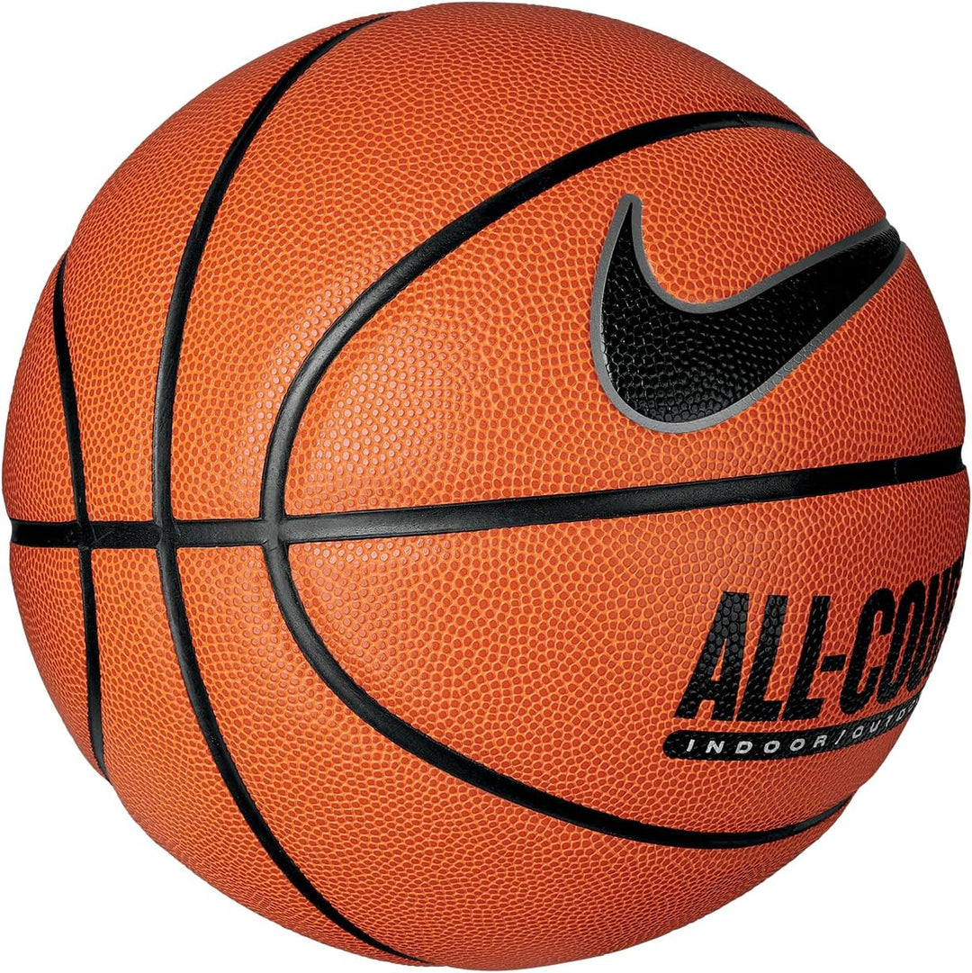 Nike Unisex – Erwachsene Basketballs 7 855 Amber/Black/Metallic Sillv, 7 855 Amber/Black/Metallic Si