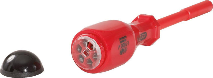 KS Tools 117.1625 1/4" Isolierter Bit-Schraubendreher mit Magazin