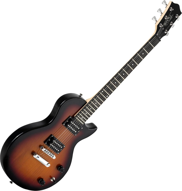 Rocktile LP-100 SB E-Gitarre (Korpus: Linde, Palisander Griffbrett, Finish: Sunburst) Sunburst Singl