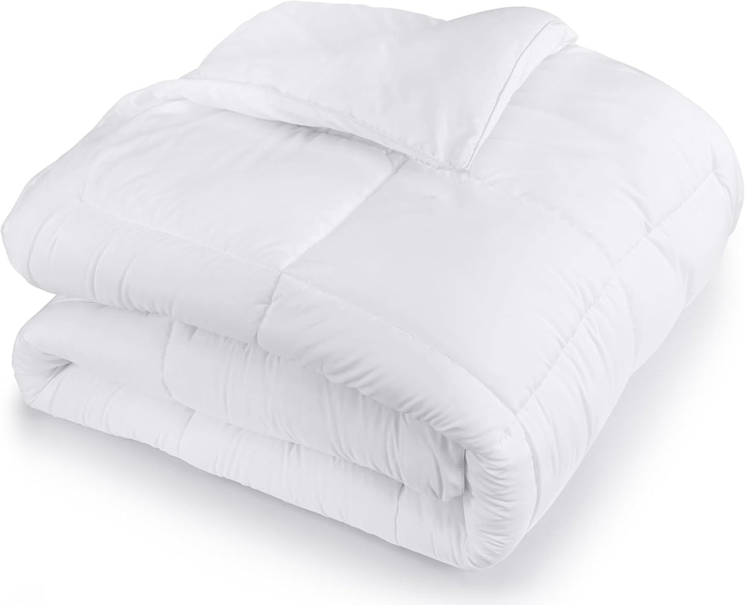 Utopia Bedding Bettdecke 240 x 260 cm, leichte Bettdecke mit Polyesterfüllung für 4 Jahreszeiten, Mi
