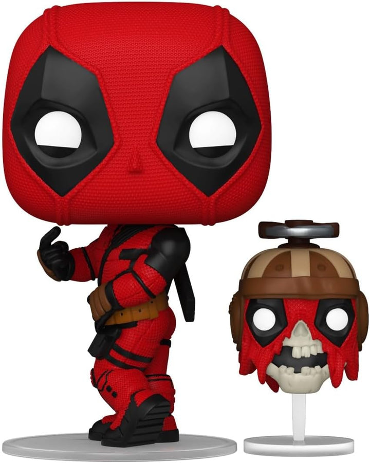 Funko Pop! & Buddy: Deadpool & Wolverine - Deadpool with Headpool - Vinyl-Sammelfigur - Geschenkidee