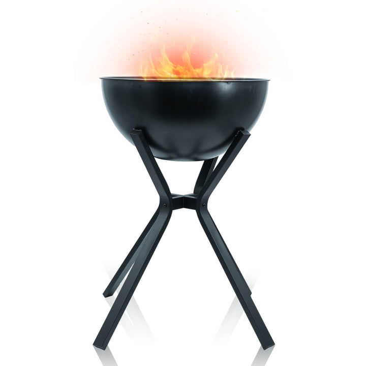 Feuerschale, Feuerstelle, Feuerring,Plancha, 2 in 1, BBQ-Funktion, Raucharme Feuerkorb, Holzofen, De