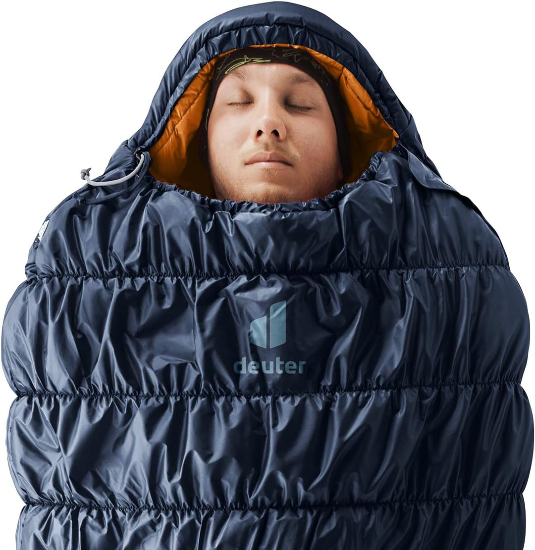 deuter Exosphere +4C/39F Kunstfaserschlafsack Regular (Körpergrösse bis ~185 cm), Regular (Körpergrö