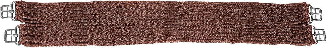 Stübben Kordelgurt mit rostfreien Edelstahlschnallen Braun 150cm, Braun 150cm