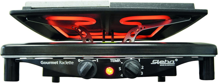 Steba RC 4 Plus Gourmet Raclette, Made in Germany, für 8 Personen, 1450 Watt