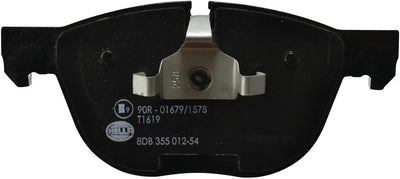 HELLA PAGID 8DB 355 012-541 Bremsbelagsatz - T1619 - Dicke/Stärke: 19.7mm - Bremssystem: Teves - für