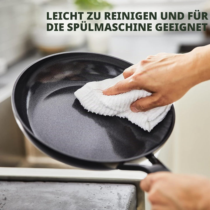 GreenPan SmartShape Gesunde 28 cm Keramik Antihaft Bratpfanne, PFAS-frei, Induktionsgeeignet, Backof