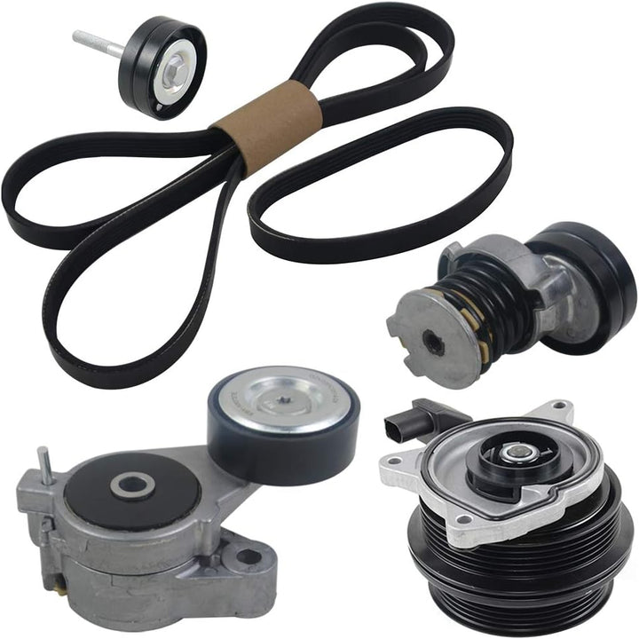 Bisenya Wasserpumpe Riemenspanner Keilrippenriemensatz 1.4 TSI 03C121004E 030145933AC 03C145933A 03C