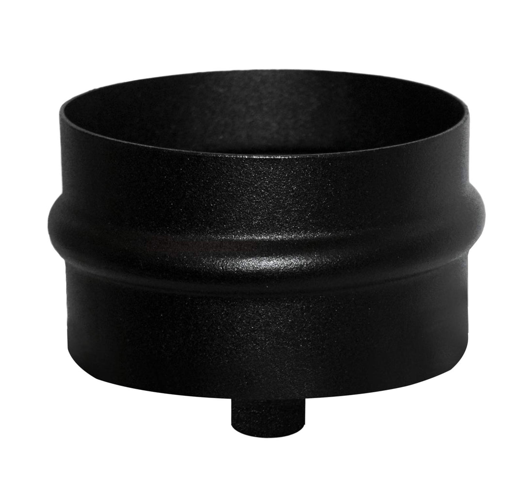 Kolor-Knajp Pelletrohr DN 80 mm Rauchrohr Pellet Ofenrohr T-Stück Bogen Rosette Wandfutter Kamine Zu