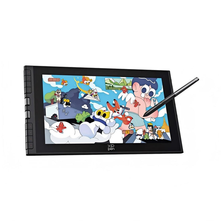 XPPen Artist 12 3rd Grafikdisplay mit 8 Schnelltasten 99% sRGB, 8 bit Farbtiefe, X4 Stift 16384 Druc
