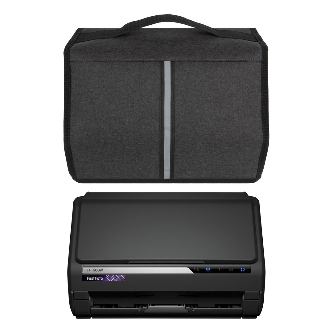 Scanner-Staubschutz, kompatibel mit Epson FastFoto FF-680W, DS-530, DS-770, DS-870, DS-970, ES-400W,