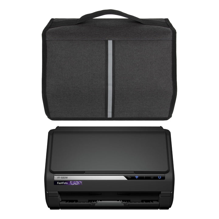 Scanner-Staubschutz, kompatibel mit Epson FastFoto FF-680W, DS-530, DS-770, DS-870, DS-970, ES-400W,