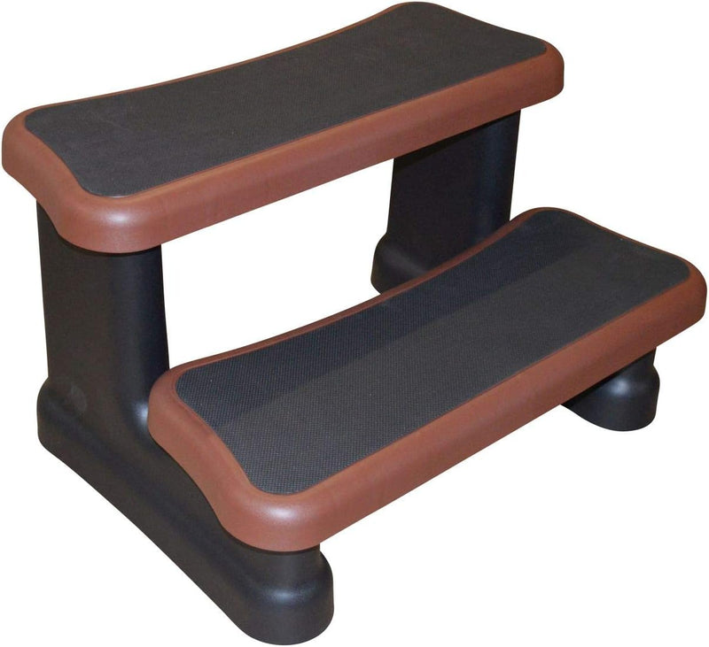Whirlpool Treppe mit Zwei Stufen (Braun), Braun