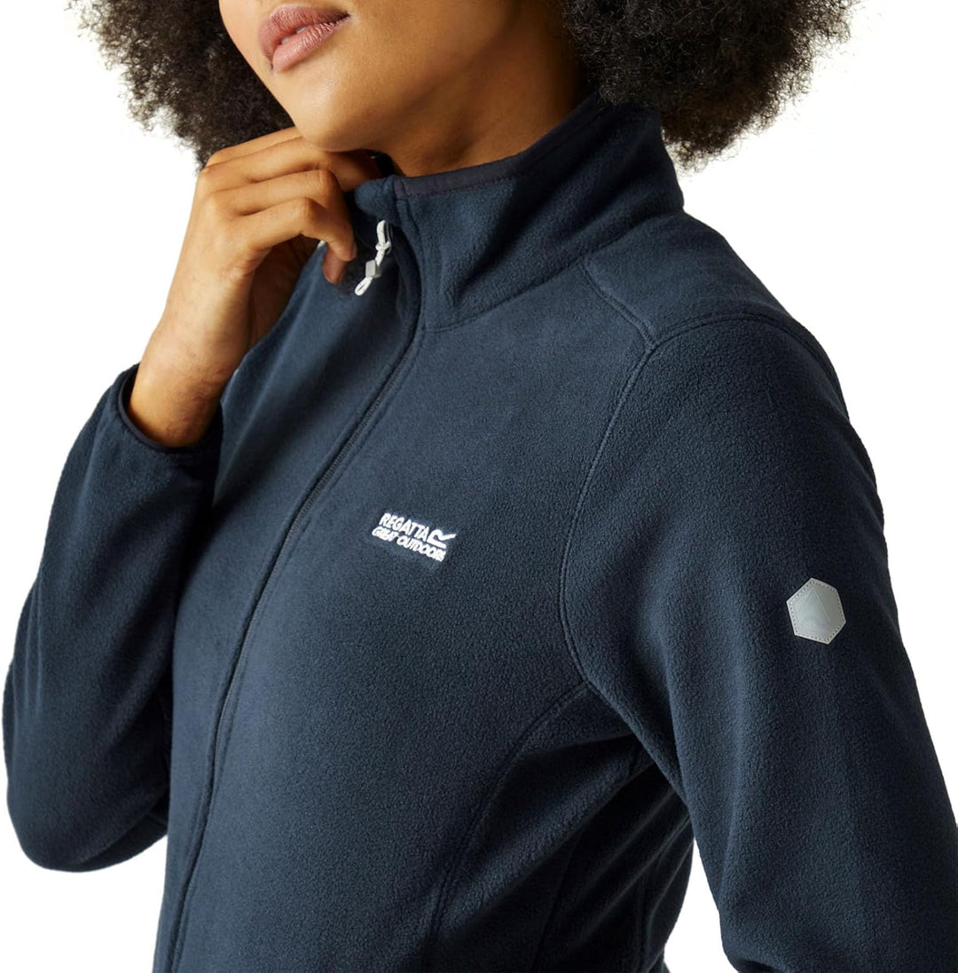 Regatta Damen Regatta Women's Newhill Full Zip Fleece Jacket Fleecejacke (1er Pack) 44 Navy, 44 Navy