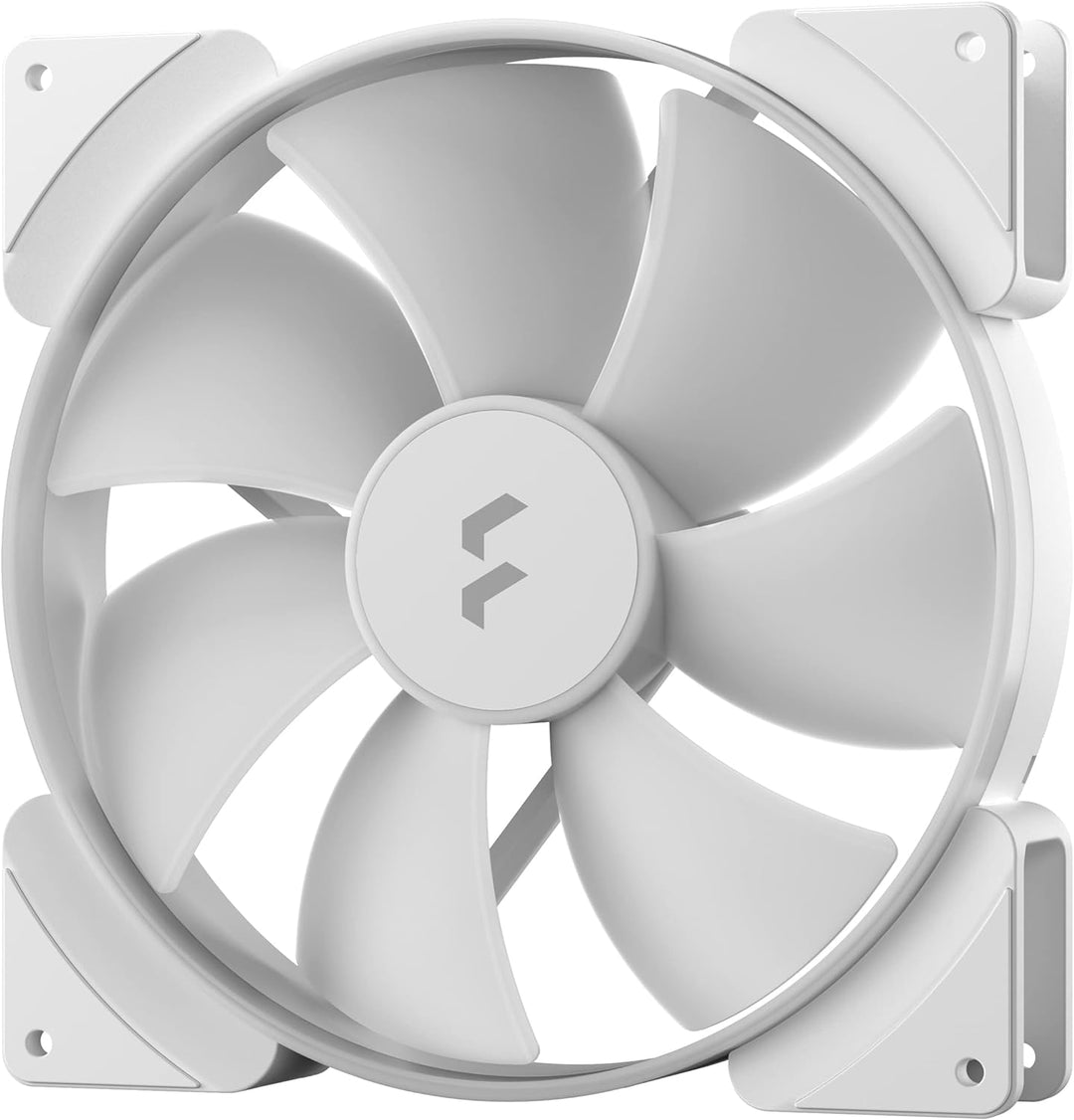 Fractal Design Prisma AL-18 White - 180 mm Addressable LED LLS Bearing Computer Case Fan Weiss PWM,