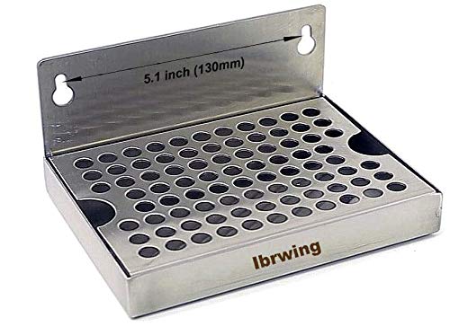 Kegerator, Wandmontage, Edelstahl, Abtropfschale, für Brauerei, Kneipe