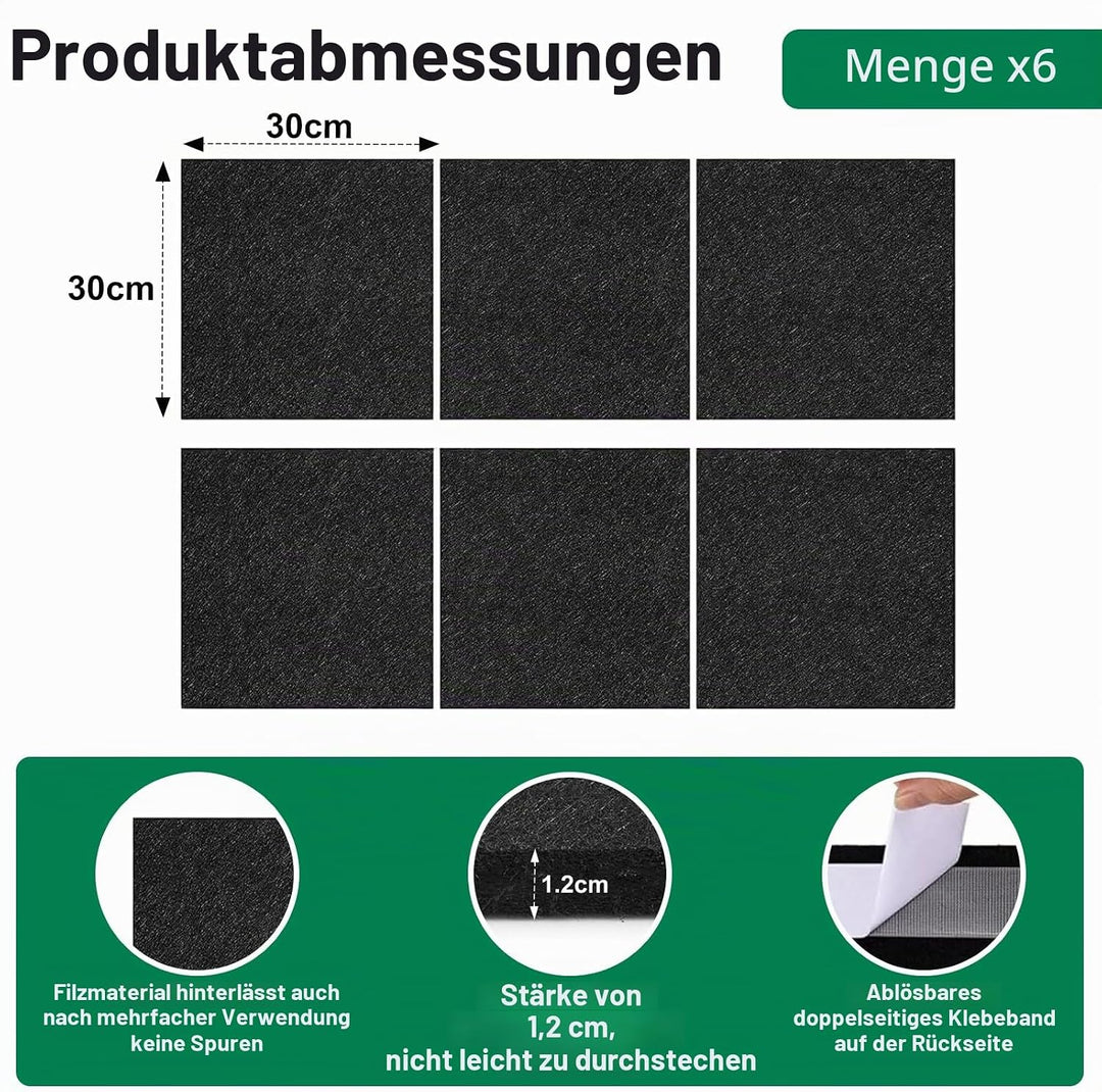 Dartboard Wandschutz, Filz Dartscheibe Wandschutz Selbstklebend, Wandumrandung für Dartboard, Filz-D