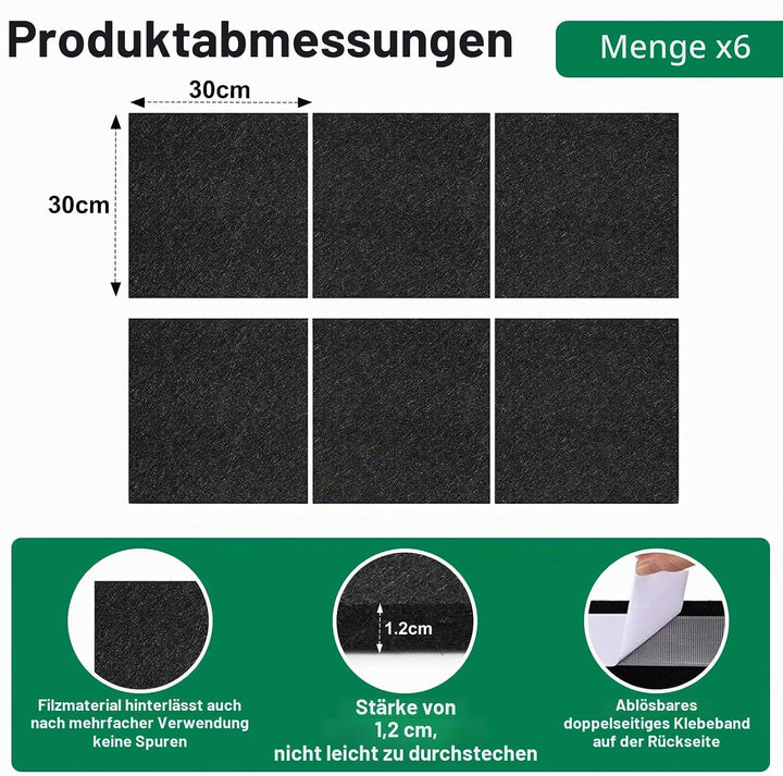 Dartboard Wandschutz, Filz Dartscheibe Wandschutz Selbstklebend, Wandumrandung für Dartboard, Filz-D
