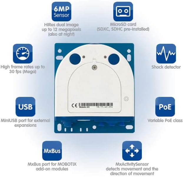 Mobotix Mx-S16B S16B Body, für S16B/S15-Sensormodule (Tag/Nacht/Thermal)