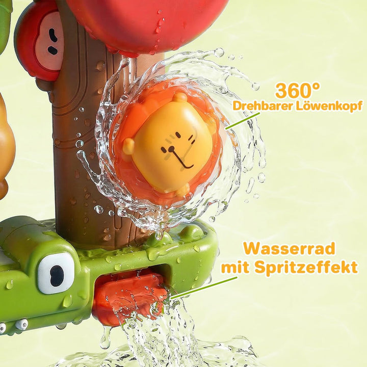 Badespielzeug Baby ab 1 Jahr, Badewannenspielzeug für Kinder 1 2 3 4 Jahre, Kinderspielzeug Babyspie