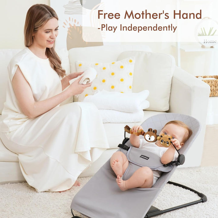 iGRATENS Babywippe Spielzeugstange - Spielzeugstange für Babywippe Soft & Bliss, einfach zu befestig