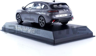 Norev Peugeot 308 SW GT Kombi 2021 Platinium grau Modellauto 1:43