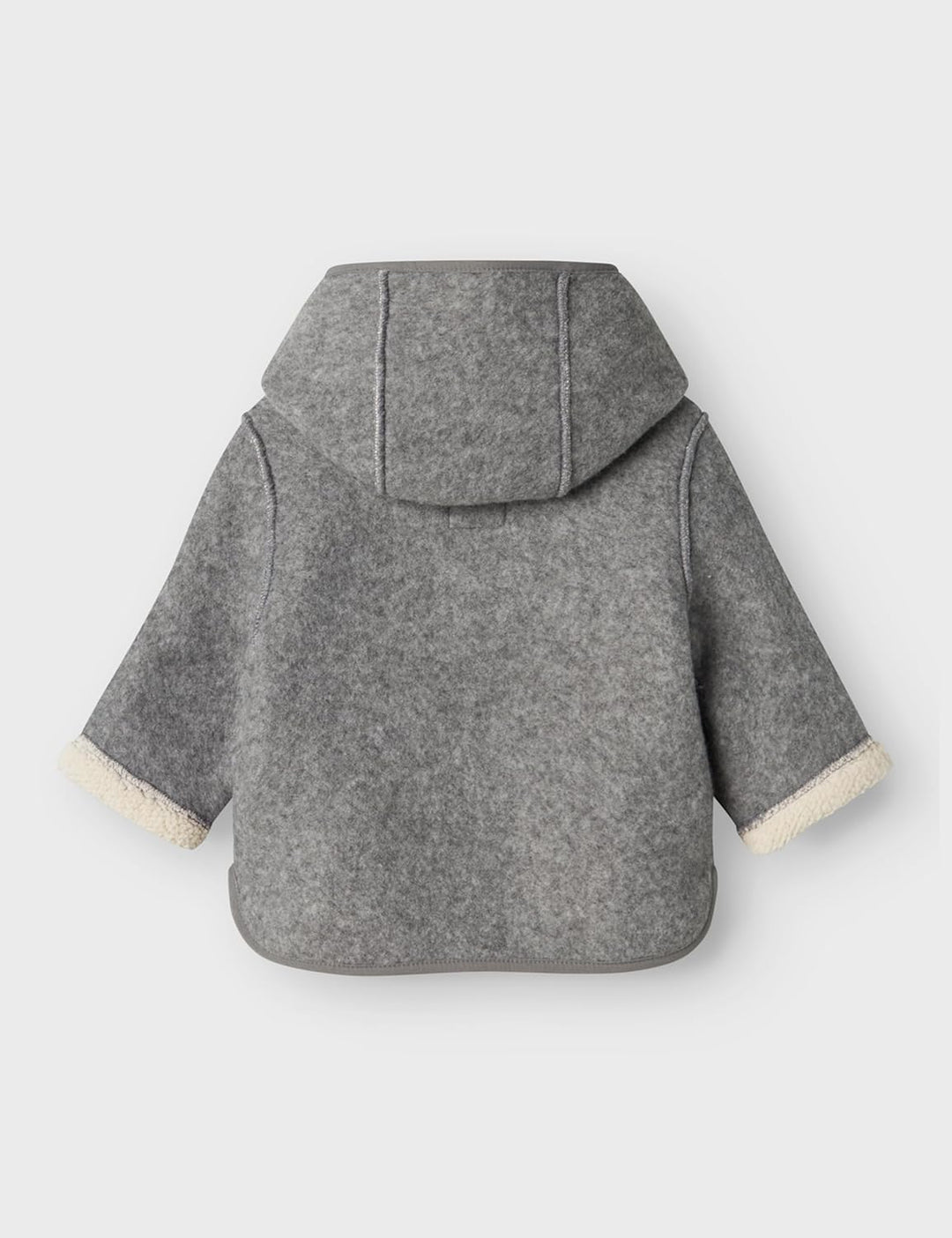 NAME IT Unisex Baby Nbnmily Jacket2 Jacke, Grey Melange, 68