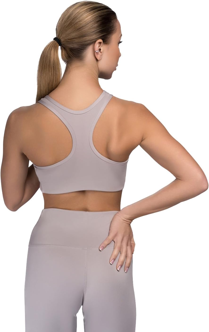 Lonsdale Frauen Sport-BH WARDOUR, S Grey/White