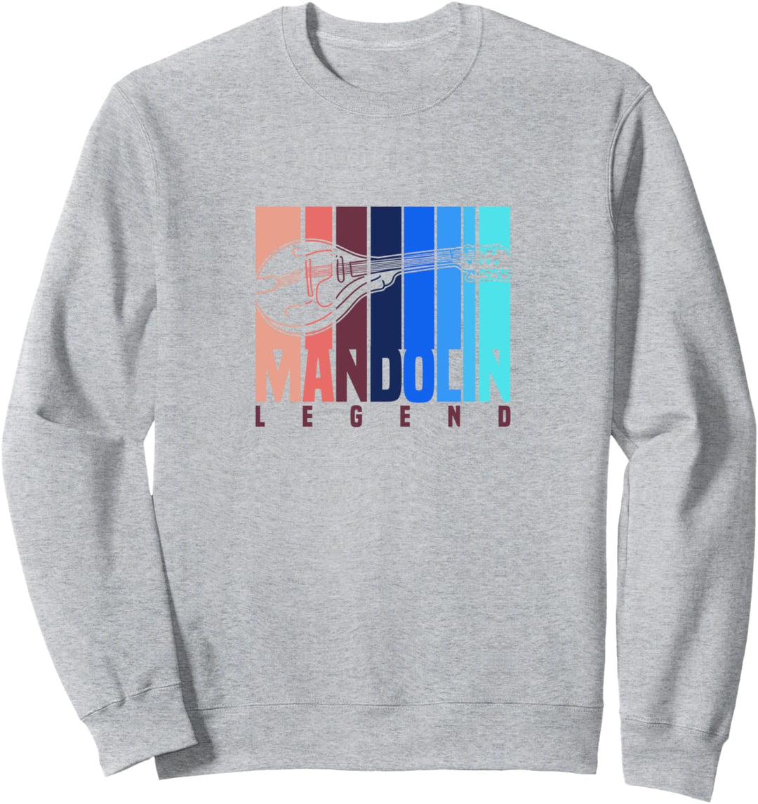 Mandolinenspieler Musiker Bluegrass Musik Sweatshirt