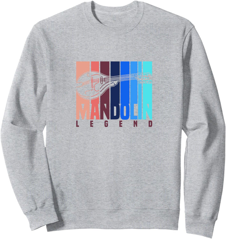 Mandolinenspieler Musiker Bluegrass Musik Sweatshirt