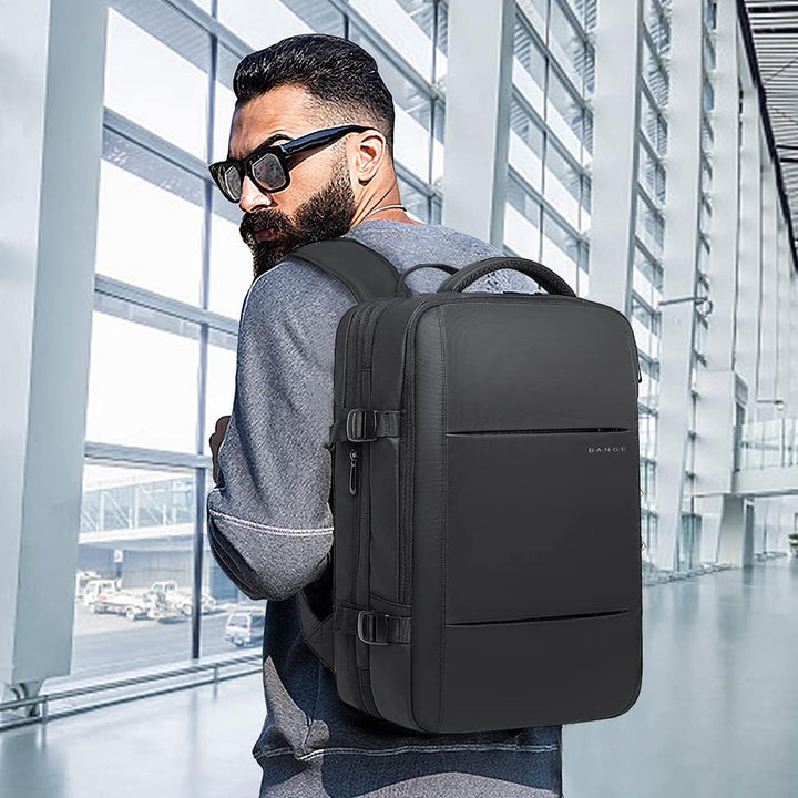 BANGE Reiserucksack, Handgepäck Rucksack Strapazierfähige Convertible Duffle Bag Fit für 17,3-Zoll-L