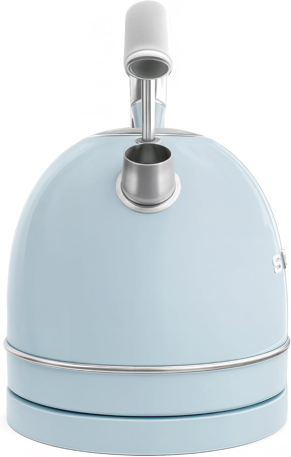 SWEISS Elektrischer Wasserkocher KTL6, Vintage, 1,5 l, kompakter Edelstahl, praktisch, 2200 W, schne