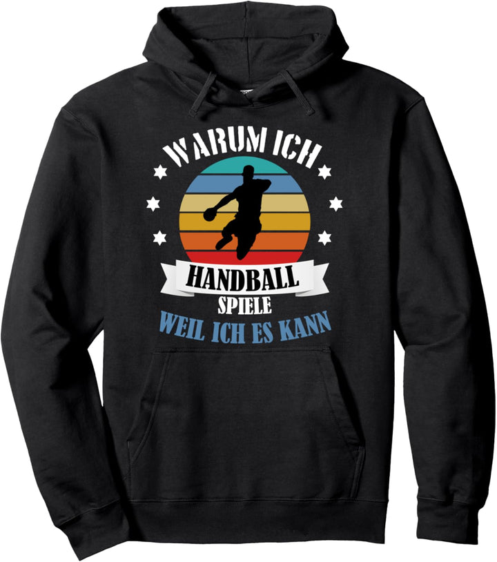 Cooles Handballspieler Männer Handballer Motiv Geschenk Pullover Hoodie