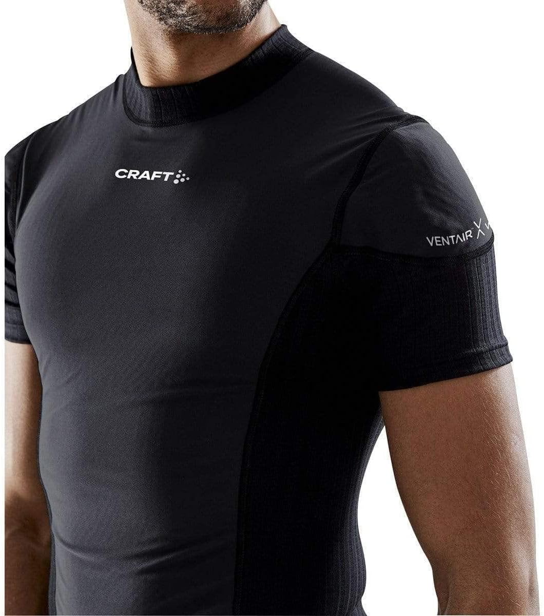 Craft Herren Active Extreme X Wind Ss M Baselayer (1er Pack) M Black/Granit, M Black/Granit