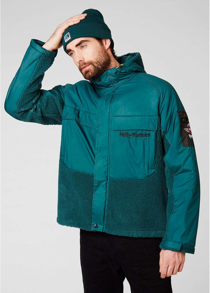 Helly Hansen Heritage Pile Jacke Unisex S Heritage Teal, S Heritage Teal