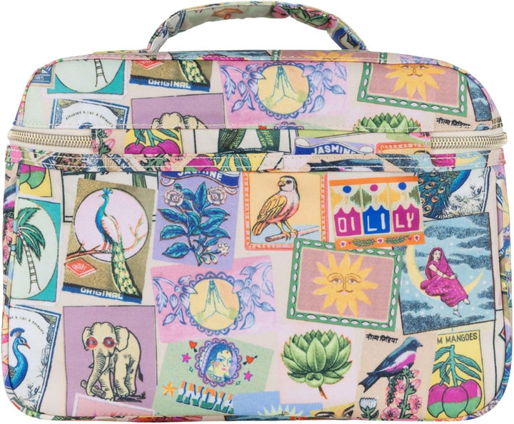 Oilily Kosmetiktasche Coco Beauty Case Almond Oil bunt