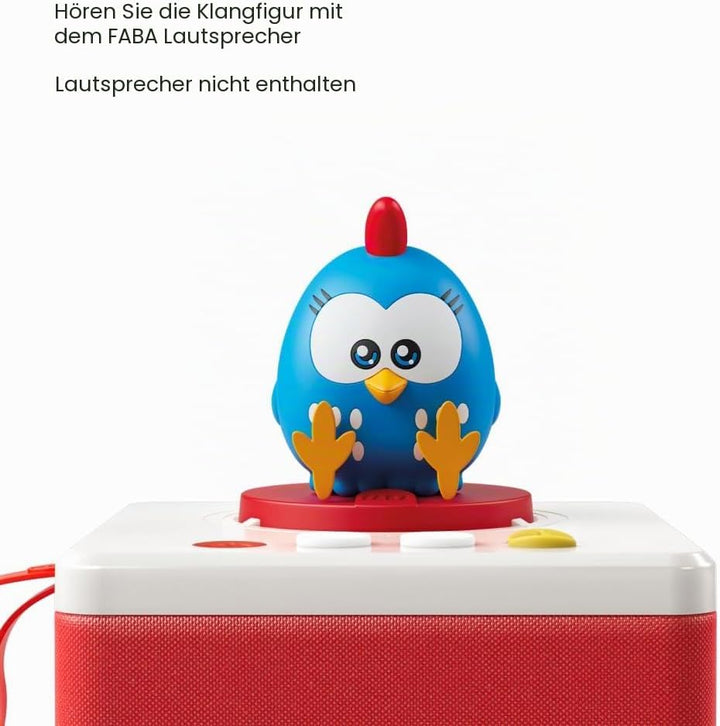 FABA Klangfigur Henne Puntolina, Geschichten und Klangmärchen, pädagogischer Inhalt, Spiel italienis