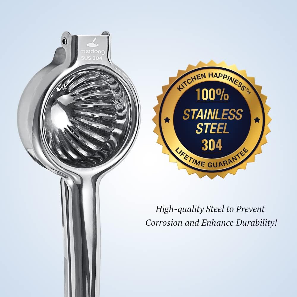 Zitronenpresse Limettenpresse Zitruspresse Edelstahl Zitruspresse Handpresse Entsafter Manuelle Zitr