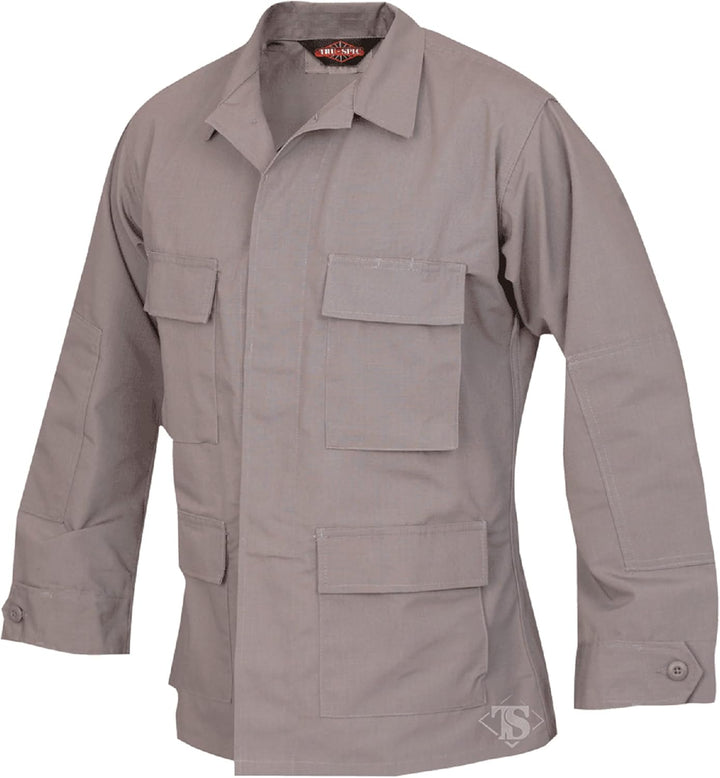 Tru-Spec Herren Mens BDU Coat Mantel S Lang Grau, S Tall Grau
